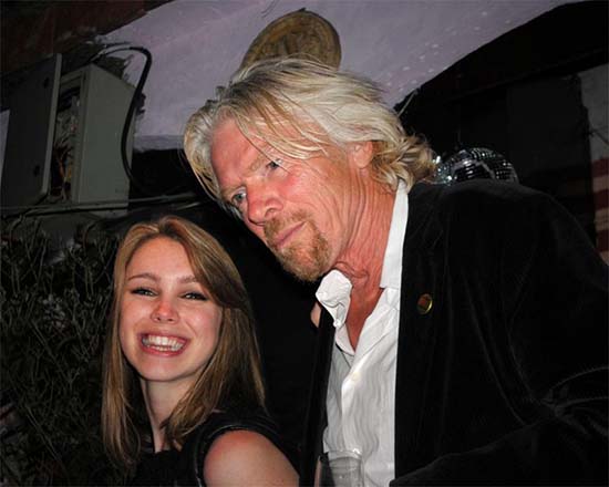 Richard Branson and Daisy Laramy-Binks of Ambient Lounge