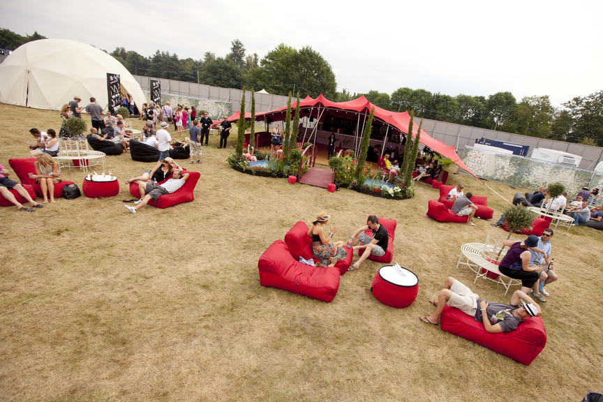 bean bag hire Australia - red bean bags